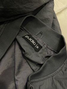 Zudio Grey Bomber Jacket - Size M