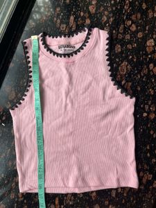 Cute pink tank top