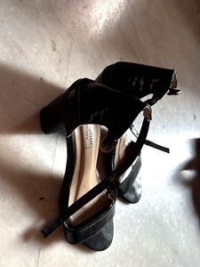Black Heels (used Twice)