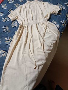 BEIGE DRESS