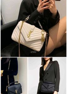 YSL ENVELOPE MEDIUM SLING BAG WD BOX