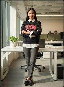 USPA Black Sweatshirt