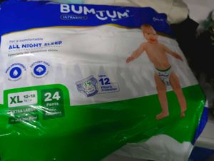 Bumtum XL Pull-Up Diapers (24 Count)