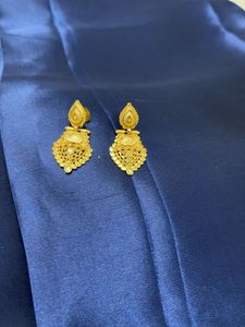 Gold Imitation Earrings
