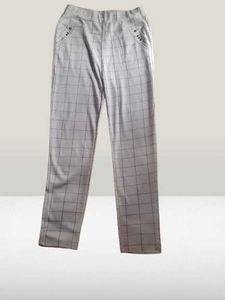 Checkered Casual Pants