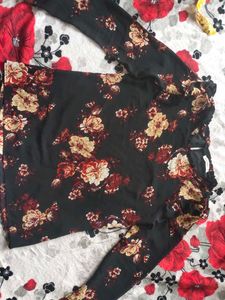 Floral Long Sleeve Top
