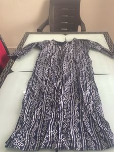 Bhandhani Blue Kurta