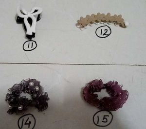 Combo Of 4 Elegant Hairclips