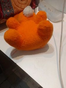 Orange Plush Bear