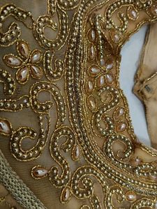 Golden Embellished Blouse