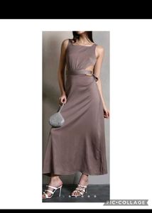 New with tag- Elegant Cutout Midi Dress