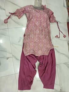 Pink Kurta Set