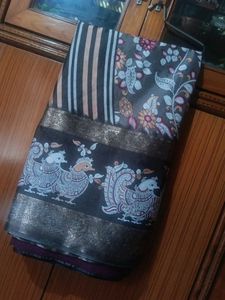 Mauve Colour Saree Formal Use