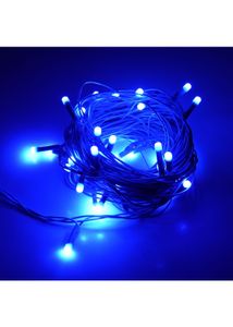 4 Blue String Lights
