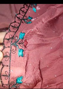Elegant Embroidered dress material