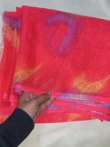 70)New Multi Colour Printed Saree