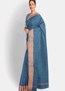 Elegant Blue Saree
