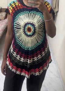 Crochet Colorful Top