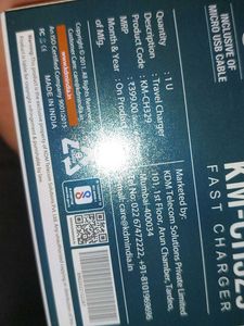 KDM KM-CH329 Fast Charger - 3.1A