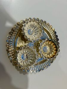 New Vintage German Silver Plated Kankavati