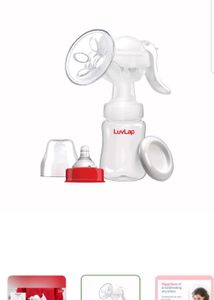 LuvLap Manual Breast Pump