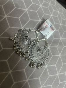 Silver Fashion Earrings