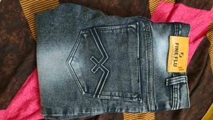 Fine Flu Jeans Black (No Coins)