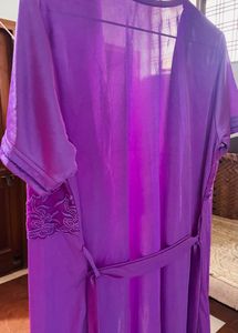 Nighty For Women- 2 Piece (inner &amp;upper Gown)