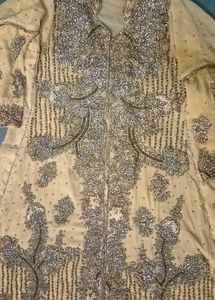 Wedding Wear Heavy Gown Full Diamond Work