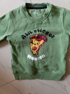 Boy&#39;s Regular Fit Printed Sweat Tee