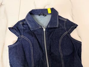 xs size Denim Mini Dress