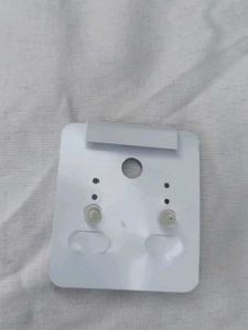 Cute Silver Tone Earrings