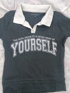 Girls Short T-shirt Top