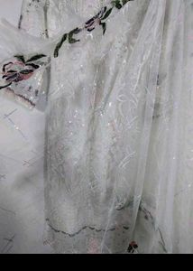 Just Like New Pakistani Suit Pant &amp; Ruffled Dupatt