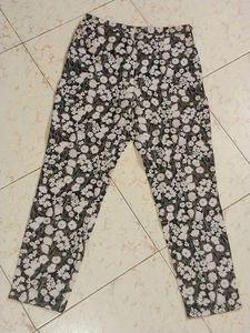 Floral trousers