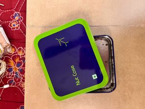 Set Of 5 Tin Storage Container
