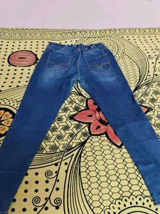 Blue Denim Jeggings