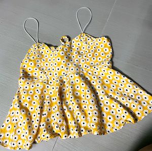 Daisy Print Cami Top