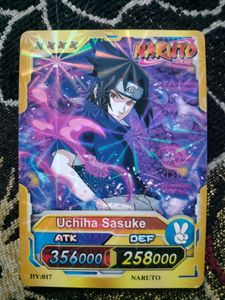 Naruto Cards Trading Game Collectibles Sasuke
