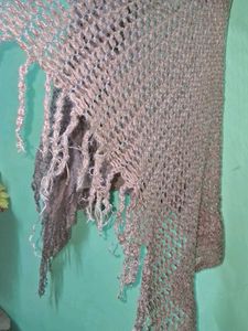 Crochet Fringe Shawl