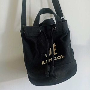 Free Delivery Kangol Drawstring Bucket Sling Bag
