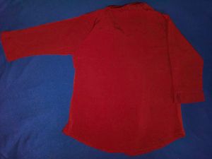 Burgundy Button-Down Shirt