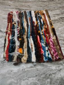 Handmade Rag Rug Door met