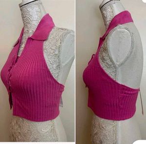 Pink Halter Top