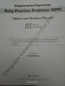PHYSICS GUIDE FOR JEE -OPTICS AND MODERN PHYSIC