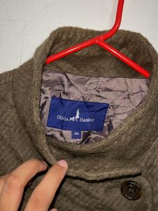 Vintage Brown Wool Coat