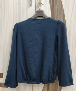 All About You Navy Blouse