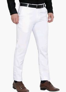 White Formal Pants