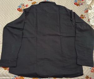 Men's Black Long Sleeve Shirt