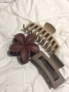 Neutral Hair Claw Clip